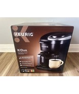 Keurig K-Duo Essentials Single Serve K-Cup Pod &amp; Carafe Coffee Maker, Black - £82.81 GBP