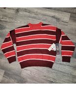 New NWT RARE Netflix Stranger Things Striped Sweater Size Medium No Boun... - $39.59