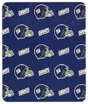 New York Giants NFL 50&quot; x 60&quot; Fleece Throw Repeater Helmet Blanket Bedding - $22.99