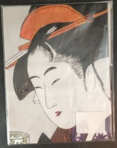 Vintage Handkerchief Ukiyoe #2 From Japan, New In Package, Suitable For Framing - £33.31 GBP