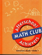 Afterschool Achievers  Math Club Teachers Instructors Guide Grade 1 Paperback - £4.29 GBP