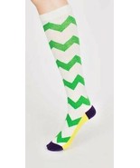 Mardi Gras Chevron Men&#39;s Socks - £4.70 GBP