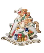Beals Musial Rocking Horse Palais Royal Stage Christmas Bears in origina... - $49.99