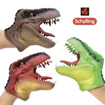 Schylling Dinosaur Hand Puppet - Latex Dinosaur Puppet, One Size Fits Most, - $14.00