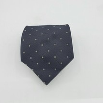 DockersMens Necktie Tie Black And Tan Geometric Vintage Silk 58 By 4 Inch - £6.98 GBP