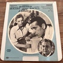 Key Largo RCA SelectaVision CED VideoDisc Humphrey Bogart Lauren Bacall B&amp;W - £7.44 GBP