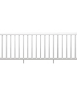 8ft x 36 in White Rail Kit Exterior Vinyl Railing Stair Deck Outdoor Por... - €139,01 EUR