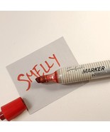 Sanford De luxe Red Permanent Marker Deluxe pocket small Potent Smelly V... - $21.05 CAD