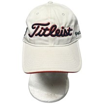 Titleist Footjoy FJ Pro VI Baseball Hat Cap White Orange Blue Adjustable - $12.03