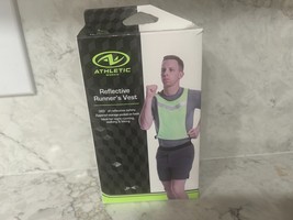 NEW Athletic Works Reflective Runner&#39;s Vest 360 of Reflective Safety - £8.35 GBP