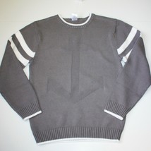 Gymboree Stripes &amp; Anchor Boy&#39;s Gray Sweater size L 10 11 12 NWT - £20.02 GBP