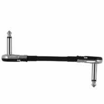4&quot; S-Shape Castline Silver Mogami 2319 Guitar Pedal Board Patch Cable TS... - $12.38+