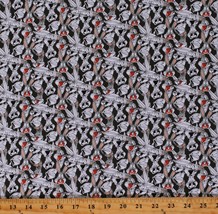 Cotton Looney Tunes Bugs Bunny Expressions Face Fabric Print by the Yard D762.74 - £12.74 GBP