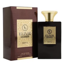 Elixir Leather EDP 100ml Spray Perfume RIIFFS Imported 3.4FL.OZ Spray Natural - £47.09 GBP