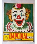 Vintage Mexican Circus Imperial Clown Magazine Program Flyer From 1970&#39;s - €32,49 EUR
