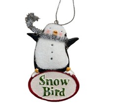 Midwest-CBK Snow Bird Black and White Penguin Christmas Ornament  OOP! Rare - $8.39