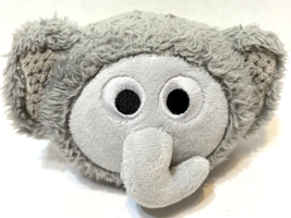 Rare Scentsy Mini Plush Stuffed Elephant Ball Gray 3 x 5 inches - $14.04