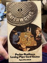 Vintage 1972 Waterworks Leaky Pipe Card Game Parker Brothers Complete 10 Wrench - £11.60 GBP