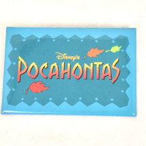 Disney Pocahontas Button Pin Movie Promo - $9.95