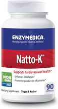 Enzymedica, Natto-K, Enzyme Support, 90 Capsules - £33.22 GBP