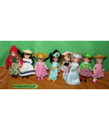 8 Miniature Madame Alexander McDonald&#39;s Happy Meal Doll Toys - $29.69