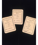 Vintage I.C. Isaacs &amp; Co. (Baltimore) ladies clothing tags - set of 3 - $112.85 MXN