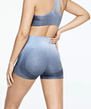 New Victoria’s Secret Pink Seamless High Waist Workout Shorts Large blue... - $25.74