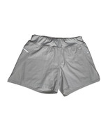 Avia Womens Flyaway Running Shorts Waistband Pocket Platinum Silver AVL2... - $11.87