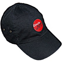 Oracle Apps World San Diego Sun Microsystems Black Baseball Golf Hat Cap - £23.91 GBP