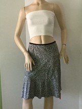 Diane Von Furstenberg Black Leo Skirt (Size 4) - MSRP $398.00! - £79.05 GBP