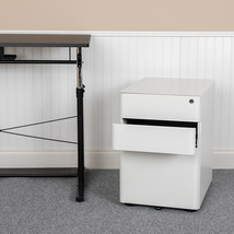 3-Drawer Filing Cabinet-White HZ-CHPL-01-W-GG - £142.24 GBP