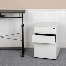 3-Drawer Filing Cabinet-White HZ-CHPL-01-W-GG - €155,70 EUR