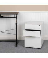 3-Drawer Filing Cabinet-White HZ-CHPL-01-W-GG - $244.15 CAD