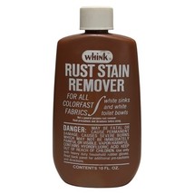 Vintage 1987 Whink Rust Stain Remover 10oz Brown Bottle for Fabric Sink ... - $24.74