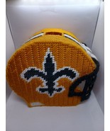 New Orlean Saints, Tissue Box Cover, nfl Tissue Box, nfl accessories, fo... - $30.00