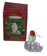 2000 Hallmark Keepsake Ornament Golfer Supreme Polar Bear Playing Golf C... - $7.85