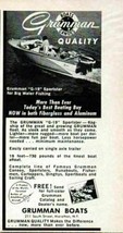 1961 Print Ad Grumman G-19 Sportster Fishing Boats Made in Marathon,NY - $8.60