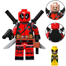 Deadpool Building Minifigure Bricks US - £7.46 GBP