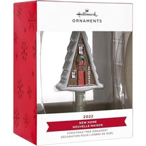 Hallmark Red Box Christmas Tree Ornament New Home House Key Dated 2022 NEW - $8.95