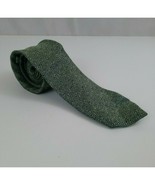 Cremieux Green Tie With Dark Blue Flecks Design - $17.58 CAD