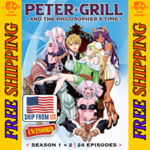 Peter Grill and The Philosopher&#39;s Time UNCENSORED Version Anime DVD (Season 1+2) - $43.76