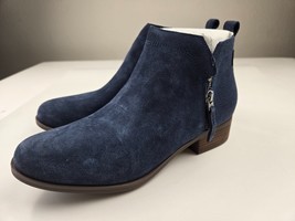 TOMS Women&#39;s Dahlia Ankle Boots, Low Heel – Dual Side Zipper Booties siz... - $44.55