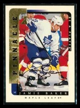 Vintage 1997 Pinnacle Original Autograph Hockey Card #17 Jaime Baker Maple Leafs - £11.82 GBP