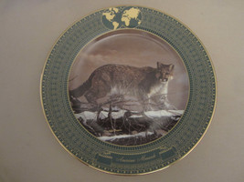 COUGAR collector plate AMERICAN MONARCH Charles Frace BIG CATS Mountain ... - $23.99