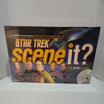 Star Trek Scene It? The DVD Trivia Board Game Brand New SEALED Mattel Fa... - $9.46