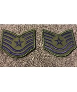 1 PAIR 2 PATCHES 1976-1993 USAF Air Force Rank Patch TECHNICAL SERGEANT ... - $287.68 MXN