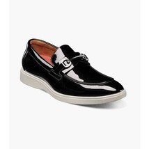 Stacy Adams Slayton Moc Toe Bit Slip On Shoes Black Patent 25710-004 image 10