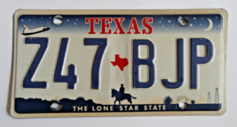Original Texas The Lone Star State License Plate*Space Shuttle Cowboy Oi... - $10.88