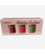 Truly HOLIDAY COCKTAIL 3pc Body Creams Peppermint Martini Hot Toddy Jing... - €50,13 EUR