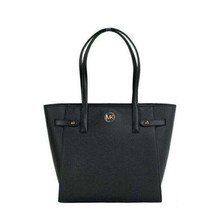 Michael Kors Carmen Grande Top Zip Tote Spalla Borsa BLACK - £259.00 GBP